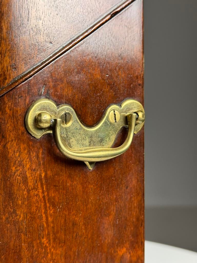 Brievenhouder mahonie Engels antiek, Ophalen