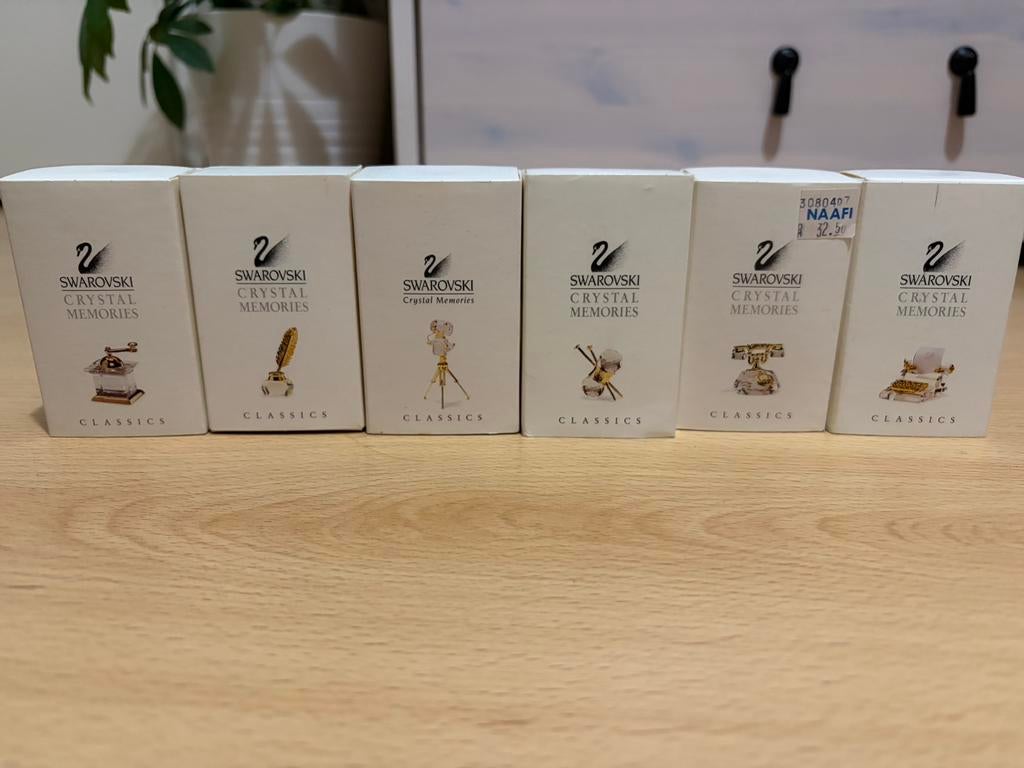 Swarovski kristal set, Antiek en Kunst, Antiek | Glas en Kristal, Ophalen of Verzenden