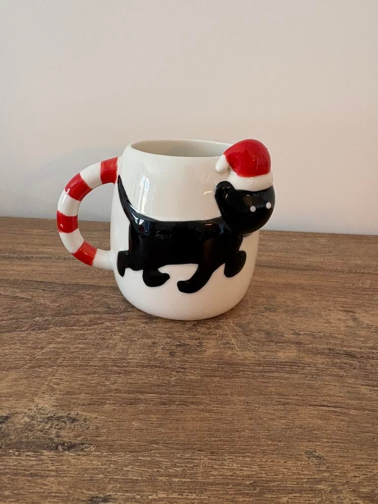 Hema kerstmok siep, Ophalen of Verzenden, Zo goed als nieuw, Overige stijlen, Kop(pen) en/of Schotel(s)