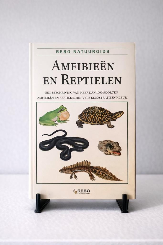 Rebo Natuurgids: Amfibieën en Reptielen (Hardcover), Boeken, Ophalen of Verzenden, Gelezen, Lanka, Natuurwetenschap