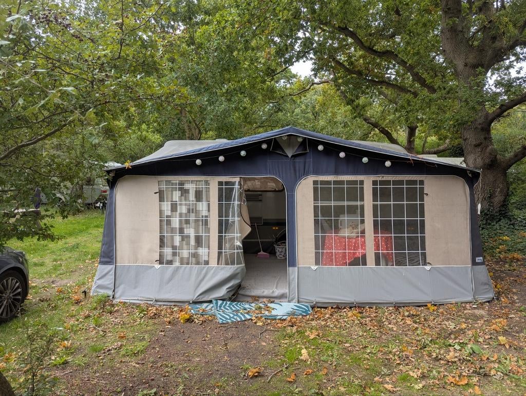 Stevige voortent voor caravan - ideaal voor seizoensplek, Caravans en Kamperen, Caravan accessoires, Ophalen