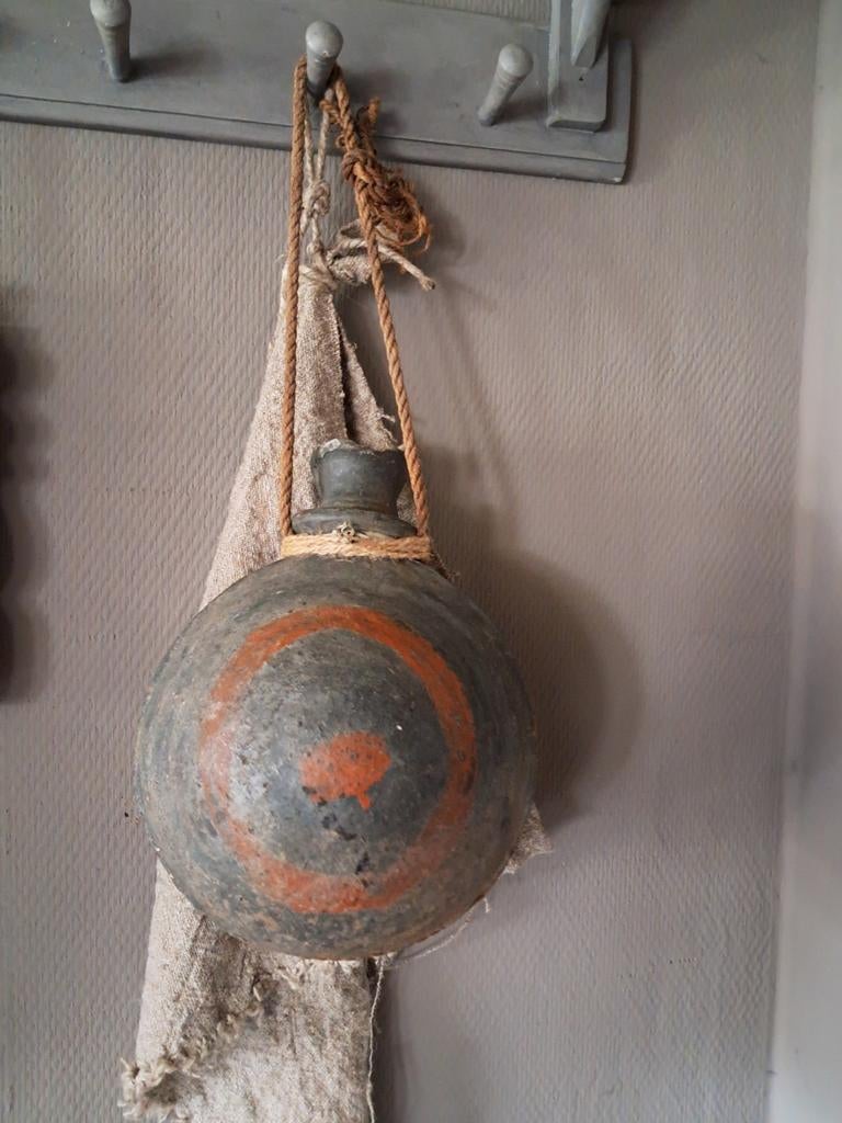 Mooie sural water kruik klei kruik, Ophalen of Verzenden, Gebruikt