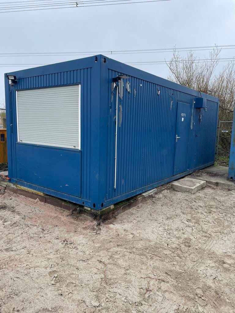 kantoor/bouw unit, Ophalen