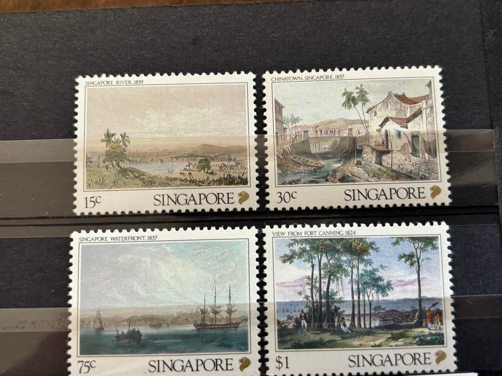 Schepen, Singapore 1990, Ophalen of Verzenden, Postfris, Overige thema's