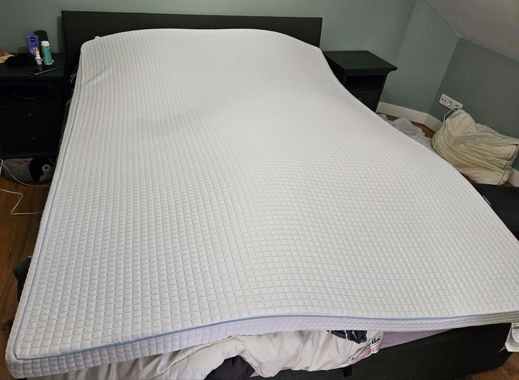 Ikea 160x200 Knapstad matras topper, Ophalen, Tweepersoons, 160 cm