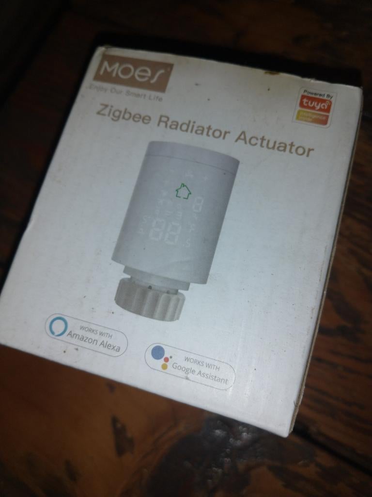 Slimme Zigbee Radiator Kraan - Google Home & Home Assistant, Doe-het-zelf en Verbouw, Thermostaten, Ophalen of Verzenden, Slimme thermostaat