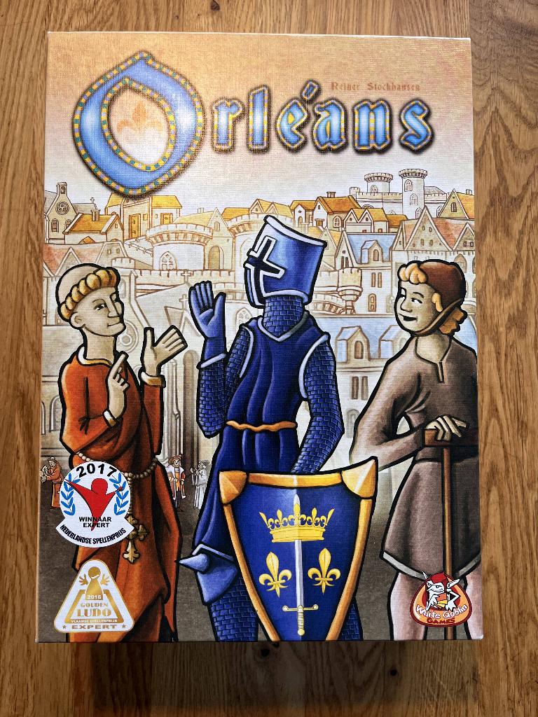 Orleans + Trade en Intrige + Invasion uitbreidingen! BGG Top, Ophalen of Verzenden, Zo goed als nieuw