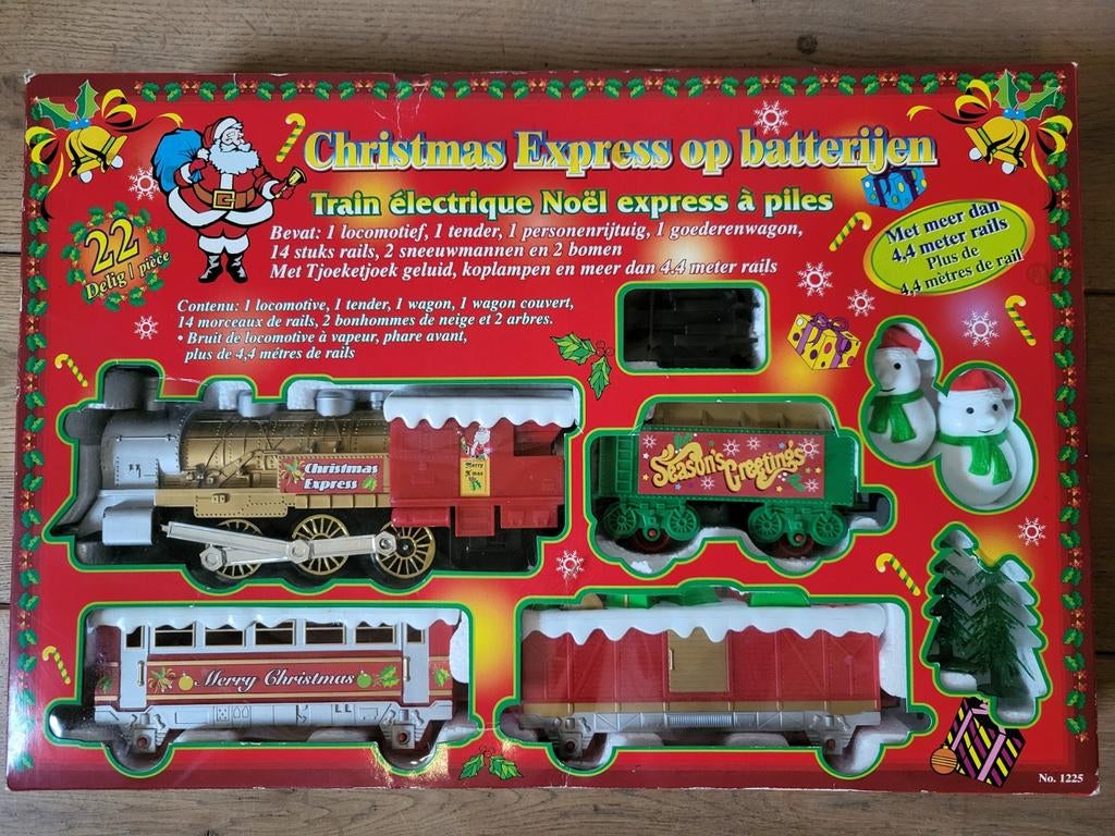 Christmas Express trein - NIEUW, Ophalen of Verzenden, Nieuw