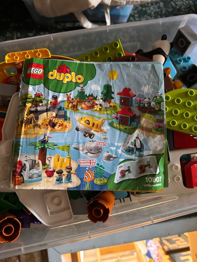 Duplo Dieren van de Wereld 10907, Kinderen en Baby's, Speelgoed | Duplo en Lego, Gebruikt, Duplo, Complete set, Inclusief instructies