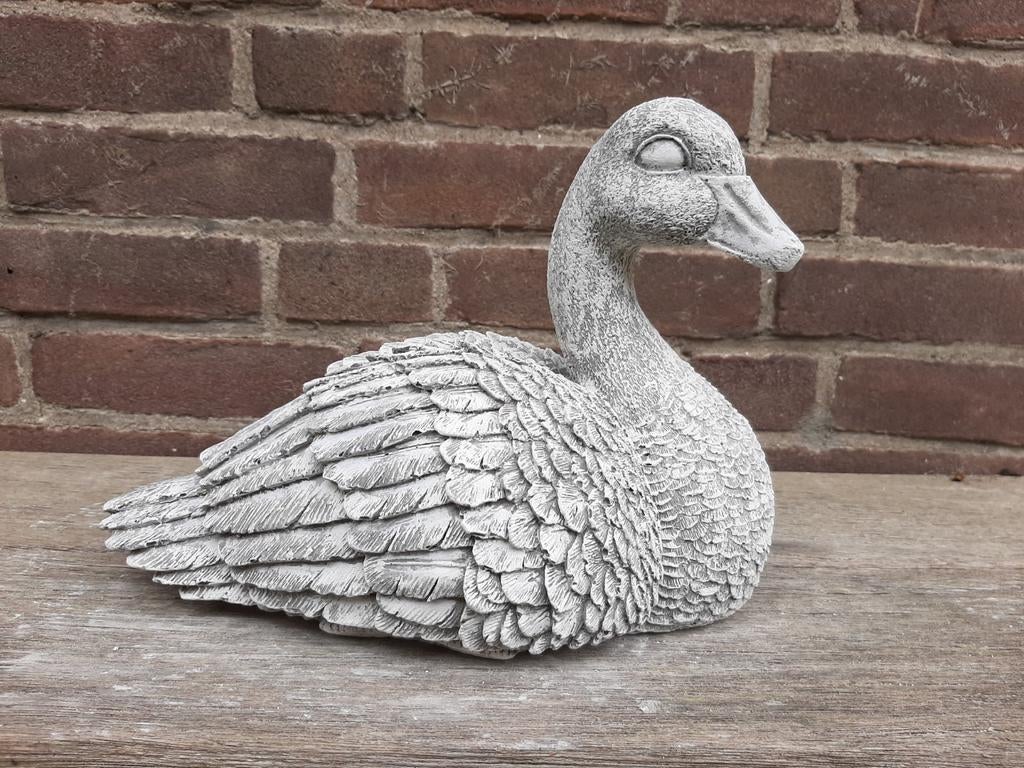Gans betonnen beeld tuinbeeld beton, Ophalen of Verzenden