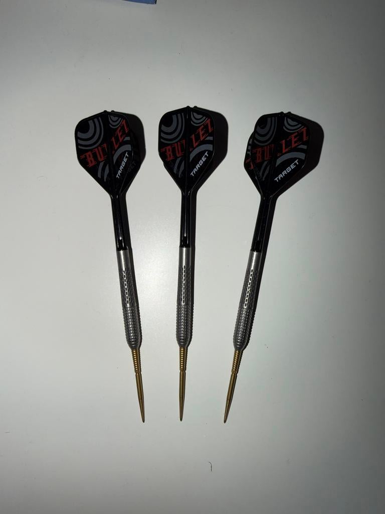 Target Stephen Bunting 22g Gen 5 Swiss Point 95% Dartpijlen, Sport en Fitness, Darts, Ophalen of Verzenden, Gebruikt, Pijlen