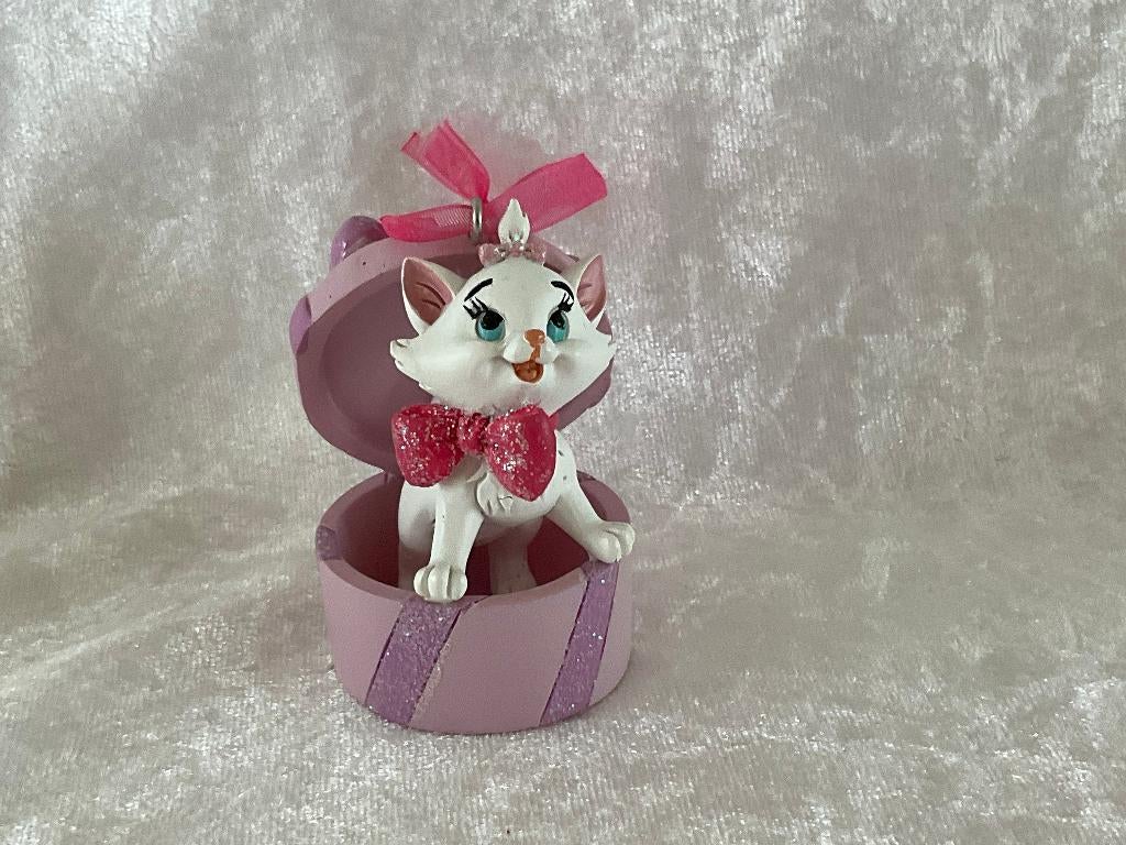 Disney ornament - Marie - aristocats, Ophalen of Verzenden, Overige figuren, Zo goed als nieuw, Beeldje of Figuurtje