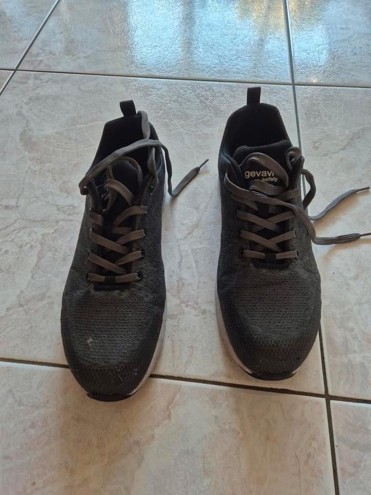 Werkschoen maat 43, Kleding | Heren, Ophalen, Zwart, Zo goed als nieuw, Werkschoenen