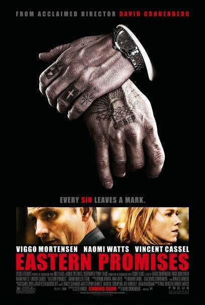 EASTERN   PROMISES      filmposter., Rechthoekig Staand, Verzenden, Nieuw, A1 t/m A3