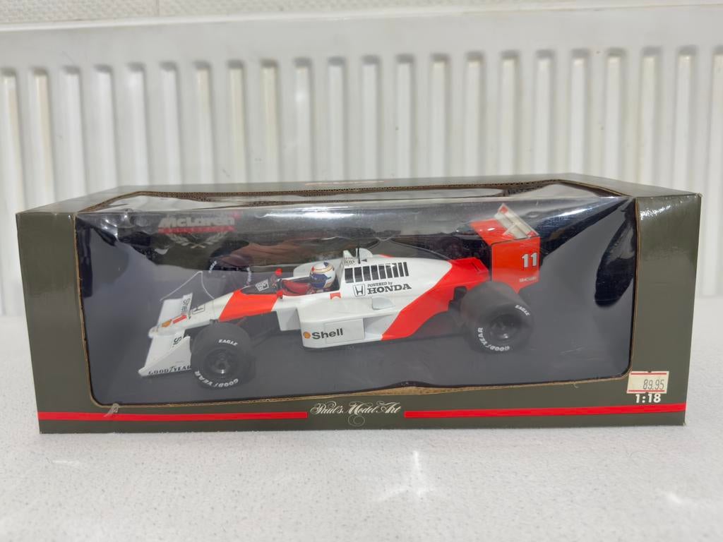 1:18 F1 McLaren Honda MP4/4 1988, Ophalen of Verzenden, Zo goed als nieuw, MiniChamps