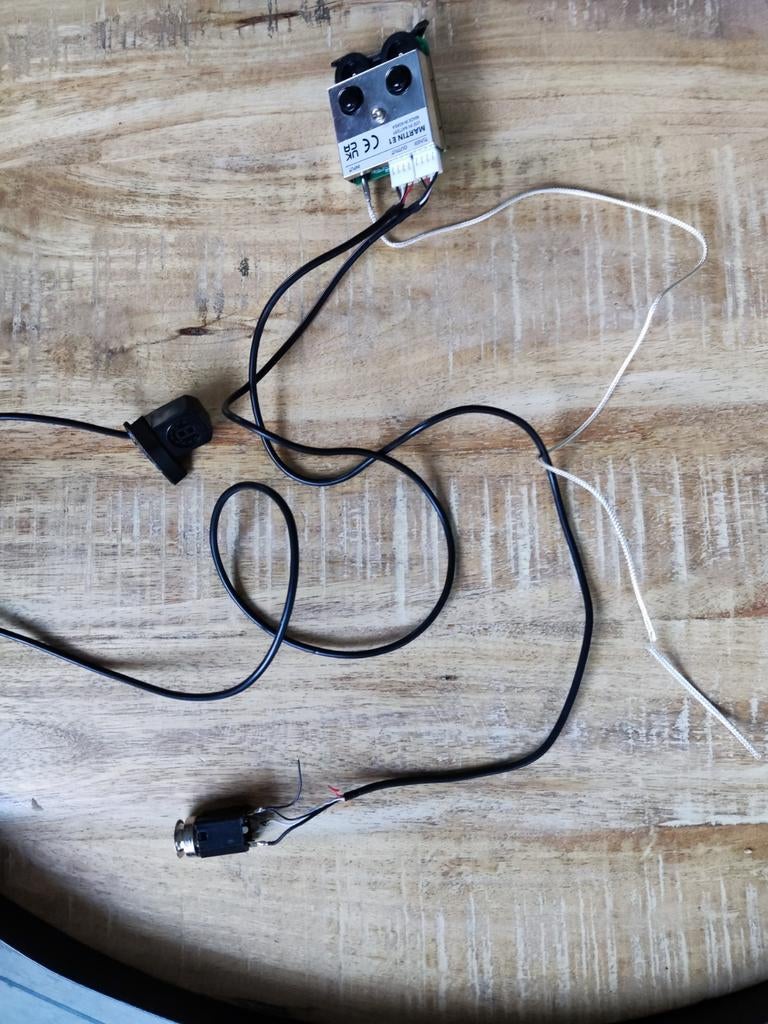 Martin E1 pickup met tuner, Ophalen of Verzenden, Gebruikt