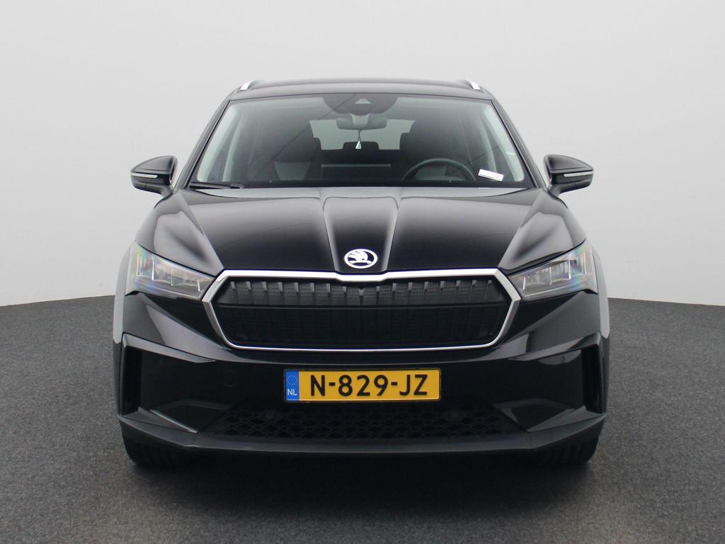 Skoda Enyaq iV 60 | STOEL-STUUR VERWARMING | CAMERA | NAVIGA, Automaat, Gebruikt, 179 pk, Zwart