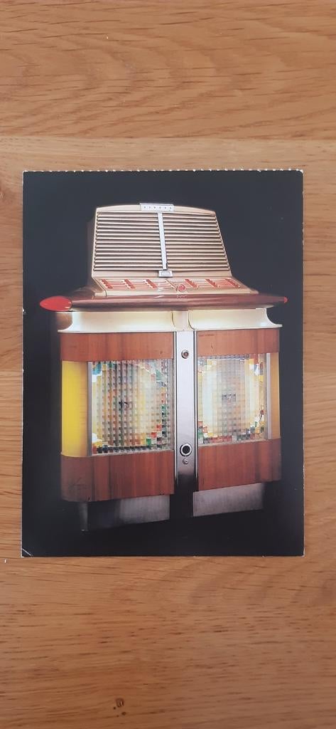Jukebox kaart   Aireon 1946, Ophalen of Verzenden, 1980 tot heden, Gelopen, Overige thema's