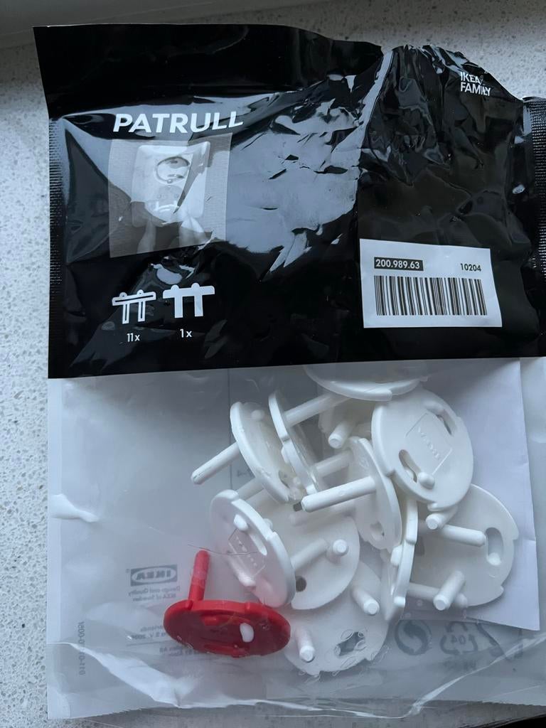 IKEA PATRULL stopcontactbeveiliging, Kinderen en Baby's, Overige Kinderen en Baby's, Ophalen of Verzenden, Nieuw