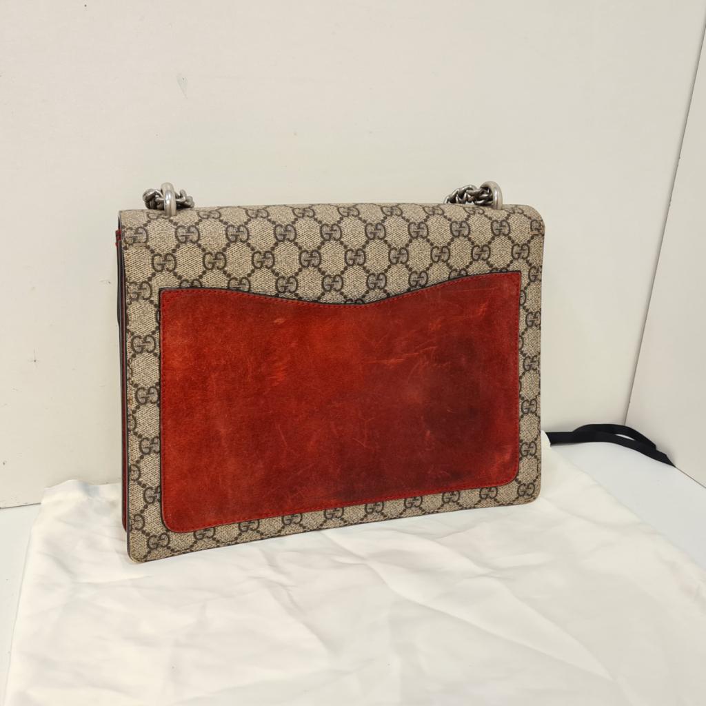 Gucci Dionysus Medium GG Supreme Shoulder Bag, Gucci, Zo goed als nieuw, Support@gucci.com, 30 Avenue Montaigne
75008 Paris