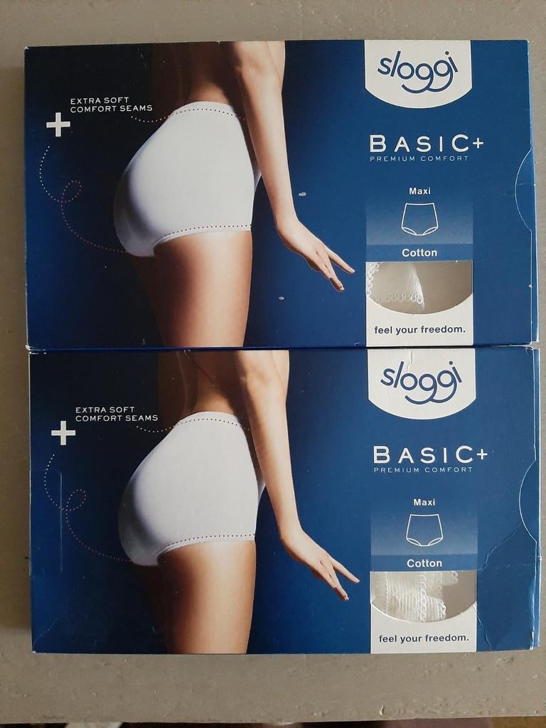 Sloggi basic maxi slip maat 38 Nieuw!, Sloggi, Ophalen of Verzenden, Wit, Slip