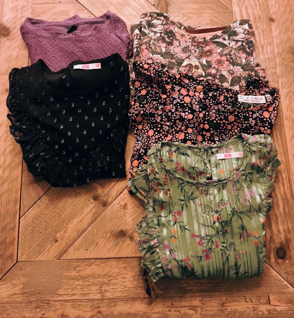 Kleding pakket 122, Ophalen of Verzenden, Gebruikt, Meisje, Jurk of Rok