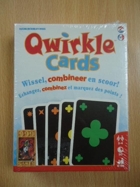 Qwirkle cards, nieuw kaartspel, Een of twee spelers, Ophalen of Verzenden, Nieuw, 999 Games bv