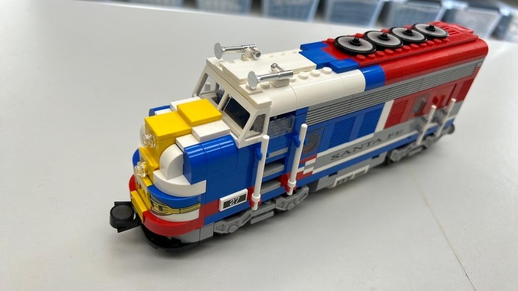 SB2383 Lego Santa Fe MOC, Kinderen en Baby's, Speelgoed | Duplo en Lego, Ophalen of Verzenden, Zo goed als nieuw