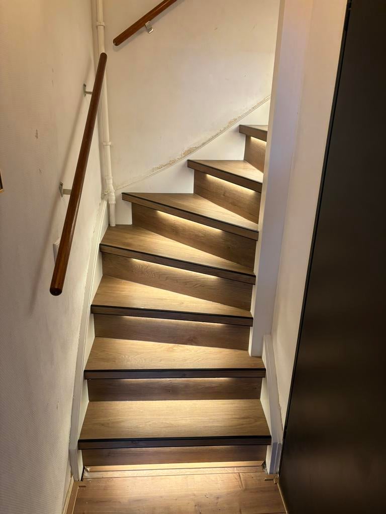 Traprenovatie pvc 1250€ all incl., Ophalen, Nieuw, 75 m² of meer, Overige typen