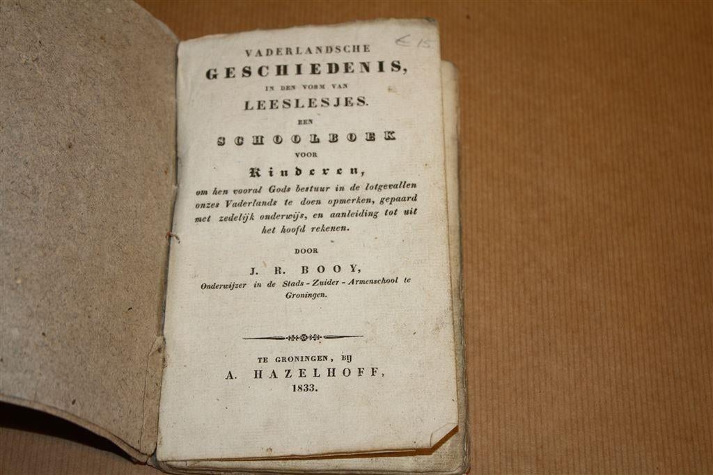 Vad. Gesch. in den vorm van leeslesjes - Antieke uitgave 183, Ophalen of Verzenden
