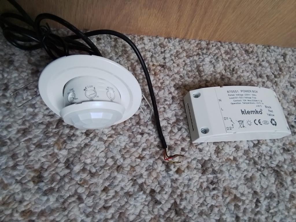 Inbouw PIR Bewegingsmelder, Ophalen, Zo goed als nieuw