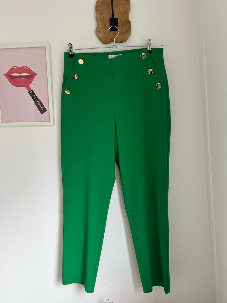 Studio Anneloes broek L travelstof lente kleur, Eu, Eu, Maat 42/44 (L), Ophalen of Verzenden