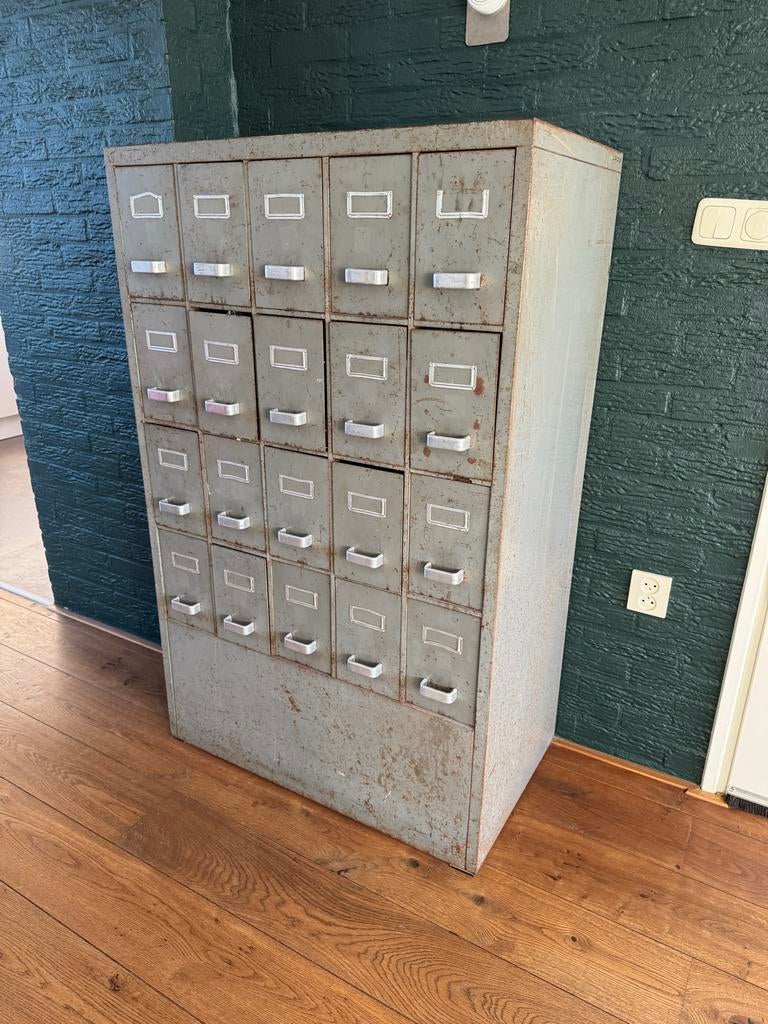 Metalen werkplaats kast, Ophalen, Gebruikt, 100 tot 150 cm, 50 tot 100 cm