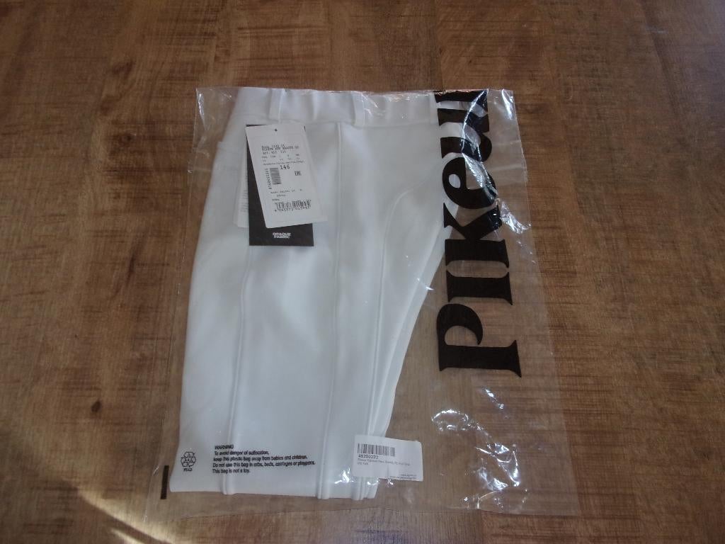 PIKEUR rijbroek paardrijbroek 146 wit wedstrijdbroek legging, Dieren en Toebehoren, Paardrijkleding, Ophalen of Verzenden, Nieuw
