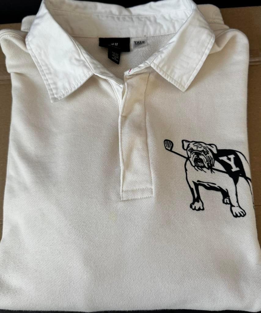 Heren polo, Ophalen of Verzenden, Zo goed als nieuw, Overige maten, Wit