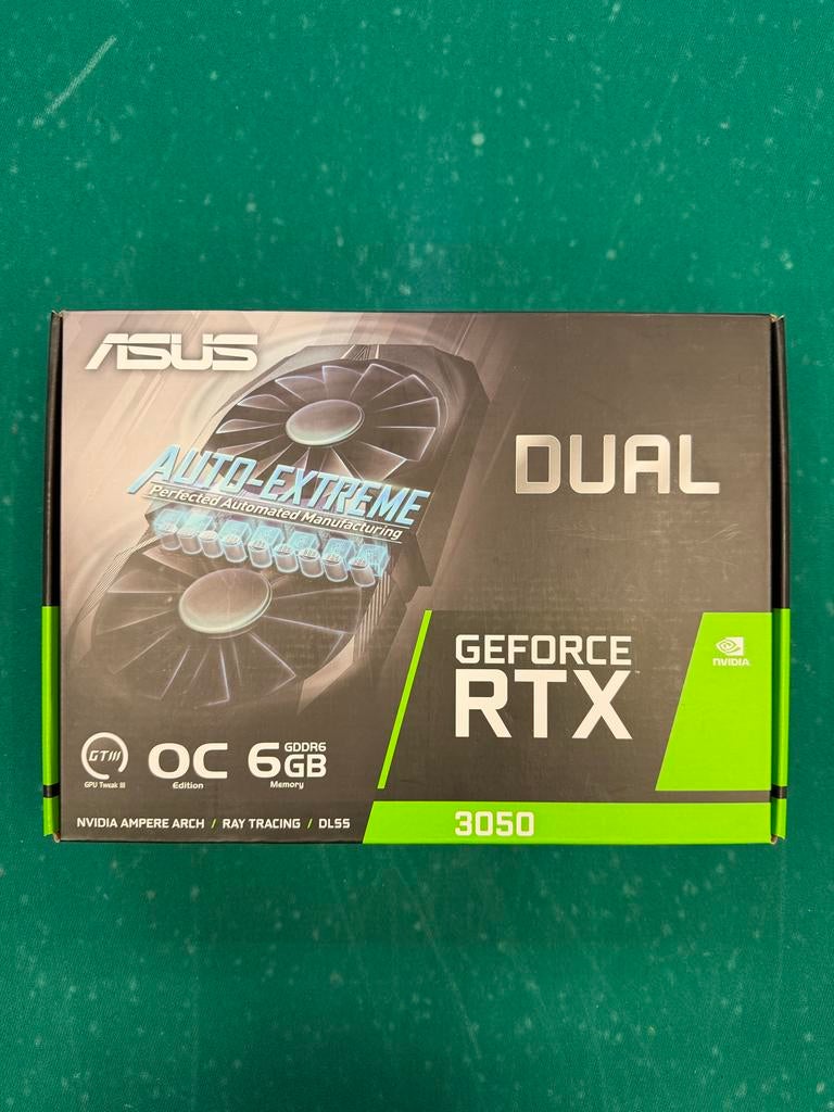Asus Dual GeForce RTX 3050 OC Edition 6GB GDDR6 NIEUW, GDDR6, PCI-Express 4, Nieuw, Ophalen of Verzenden