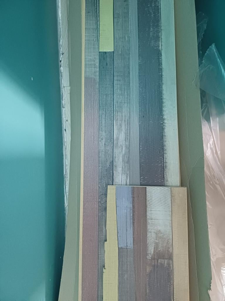 DecoMode Laminaatvloer - Diverse kleuren, Nieuw in doos, Overige kleuren, Nieuw, Modern, Speels, Patchwork, Ophalen of Verzenden