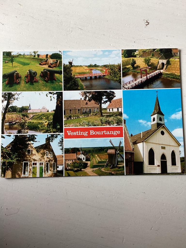 Ansichtkaart Vesting Bourtange, Verzenden, 1980 tot heden, Gelopen, Groningen