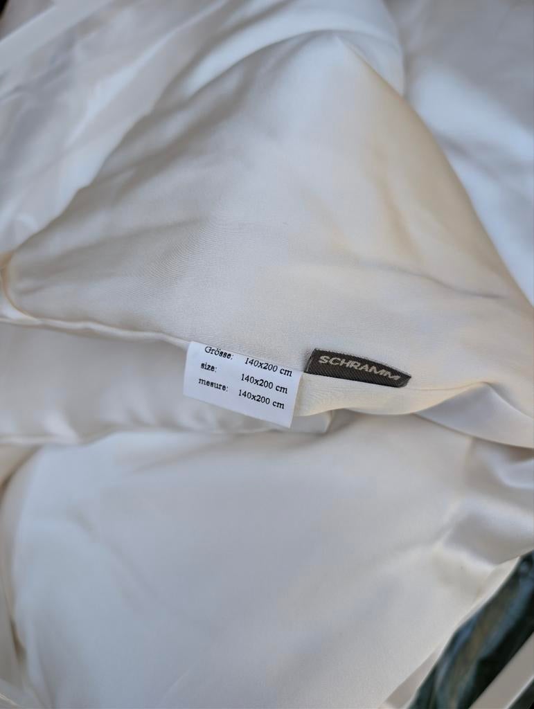 Dekbed zijde, P, Eenpersoons, Verzenden, Wit