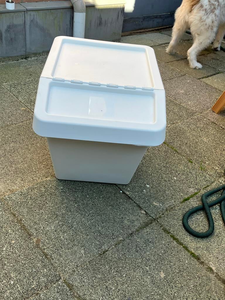 Sortera afvalbak 60 liter, Ophalen, Kunststof, Gebruikt, 50 tot 100 cm