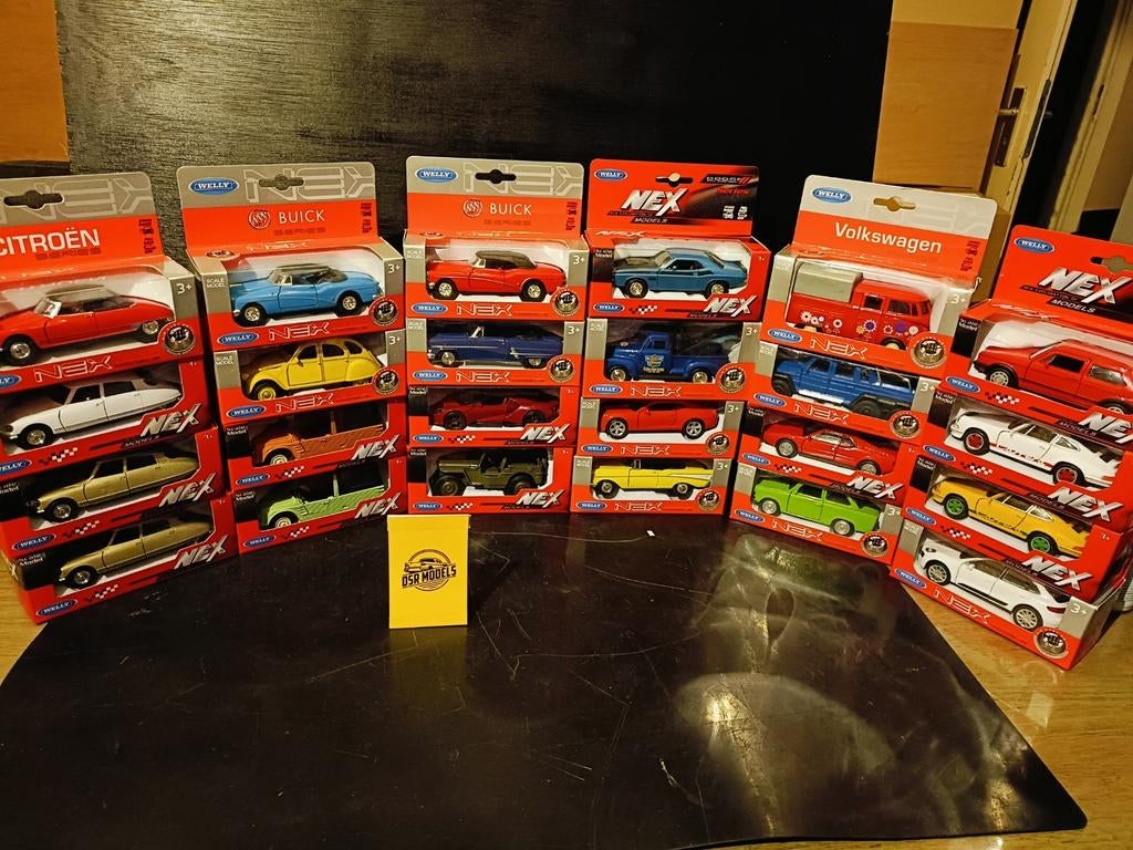 Welly Auto's heel veel verschillende, Overige merken, S, Auto, R