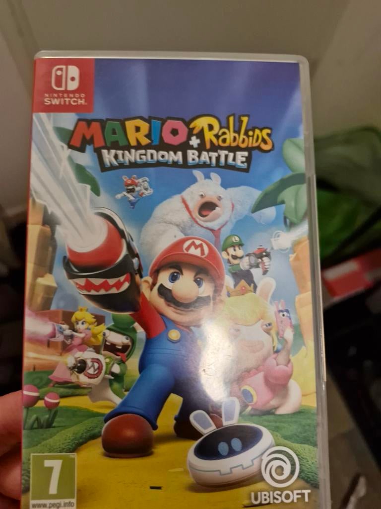 Mario + Rabbids Kingdom Battle Nintendo Switch, Ophalen, 1 speler, Zo goed als nieuw, Strategie en Constructie