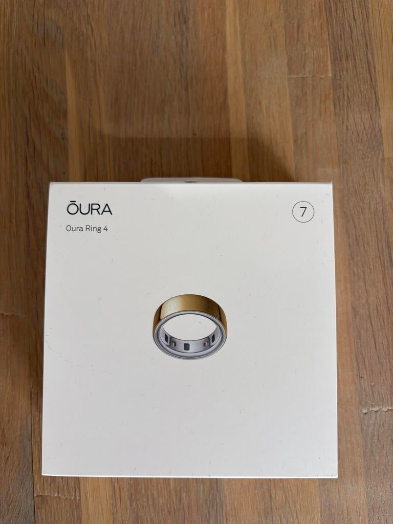 Oura Ring 4 maat 7, Ophalen, Zo goed als nieuw, Zwart, IOS
