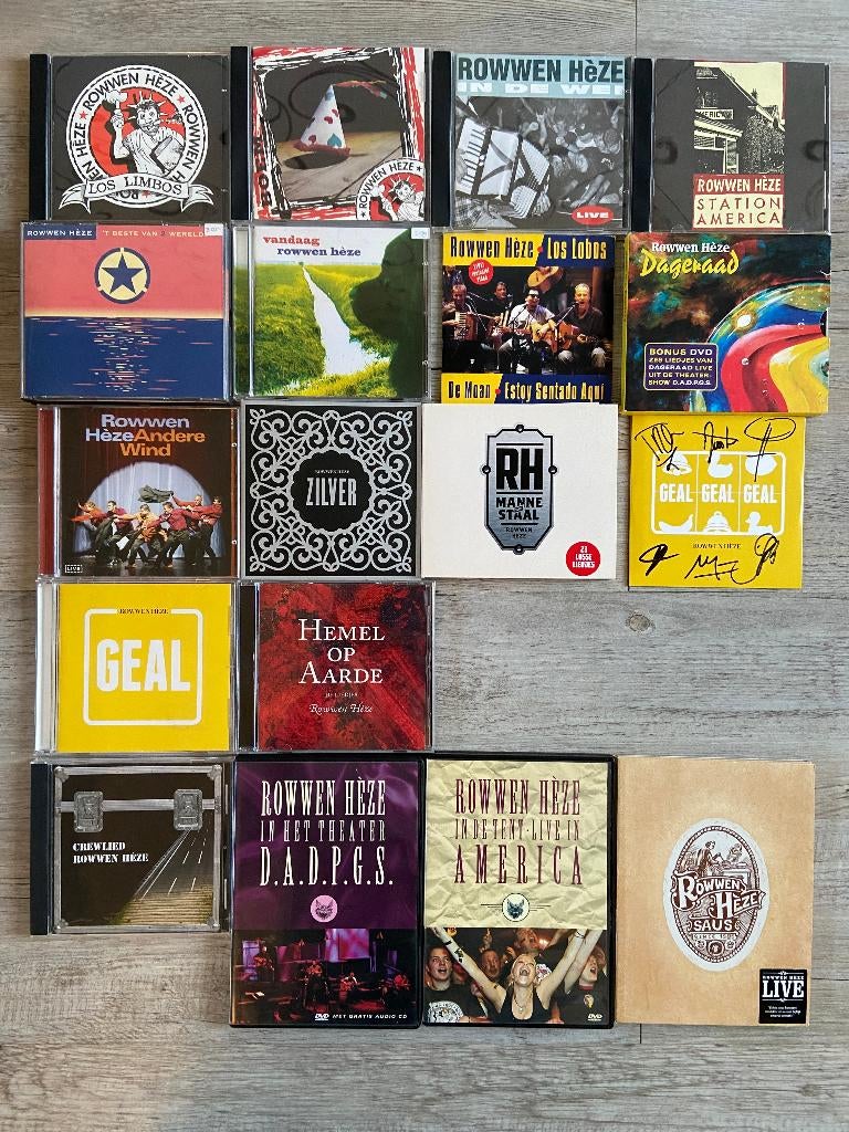 CD's/DVD's van Rowwen Heze, Ophalen of Verzenden, Zo goed als nieuw, Streekmuziek