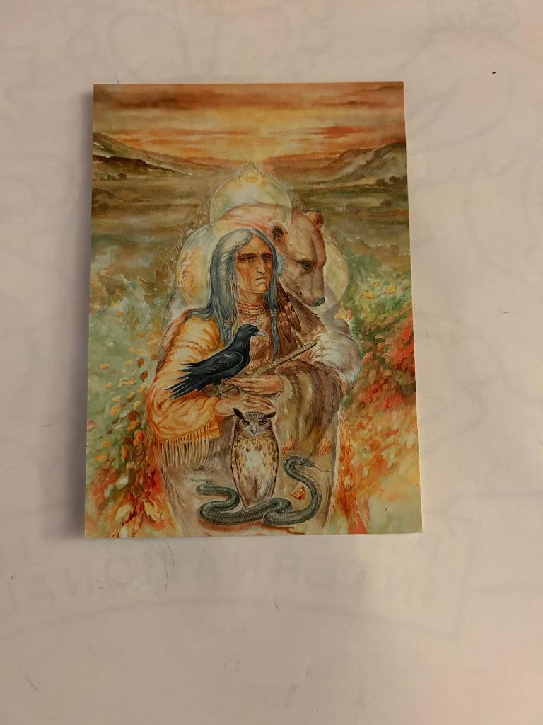 Totem de l"automne le Grizzli, Ophalen of Verzenden, 1920 tot 1940, Ongelopen, Overige thema's