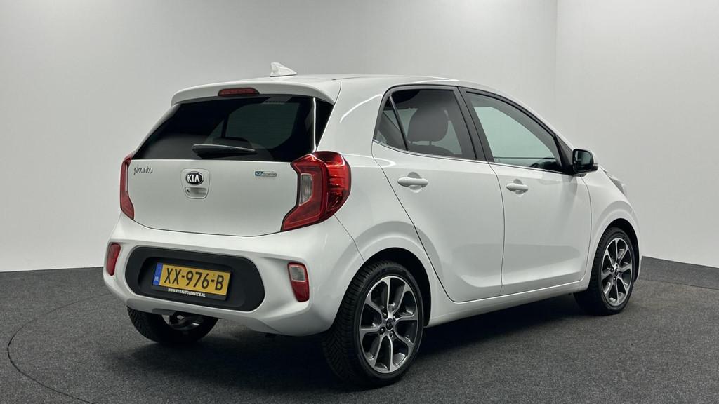 Kia Picanto 1.0 CVVT Colour Edition LEER CARPLAY NAVI LM CRU, Auto's, Voorwielaandrijving, Gebruikt, Euro 6, Met garantie (alle)