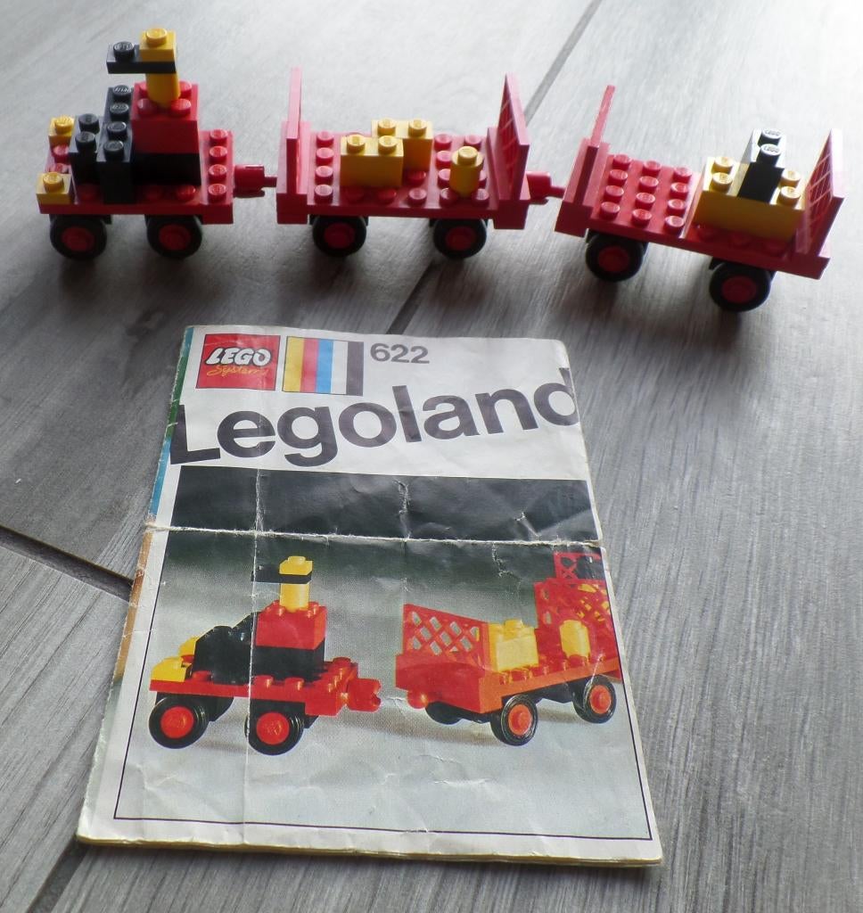 Vintage Lego Legoland 622, Gebruikt, Lego, Compleet, Ophalen of Verzenden