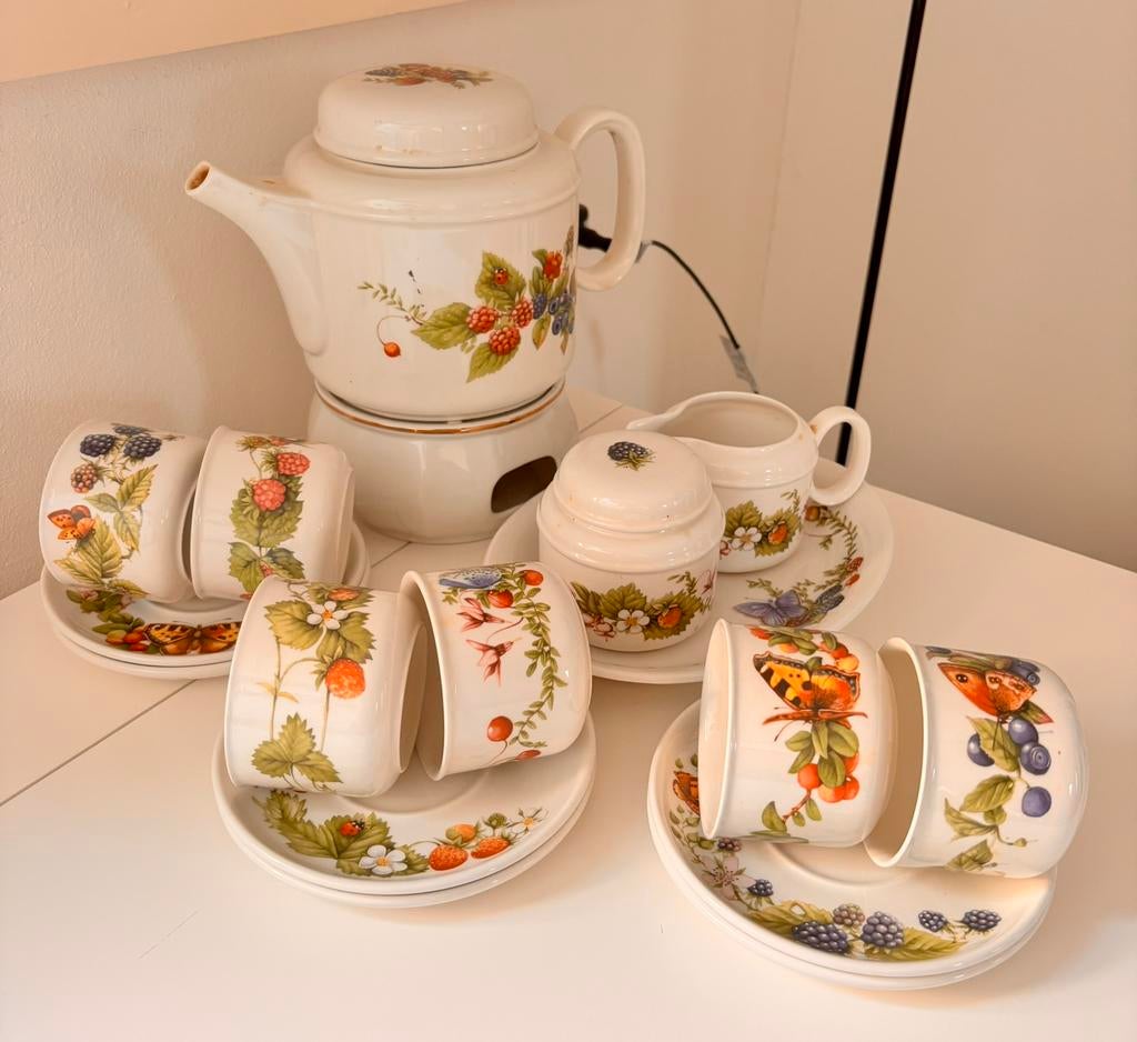 Servies van Marjolein Bastin te koop., Ophalen, Overige typen, Zo goed als nieuw, Overige stijlen