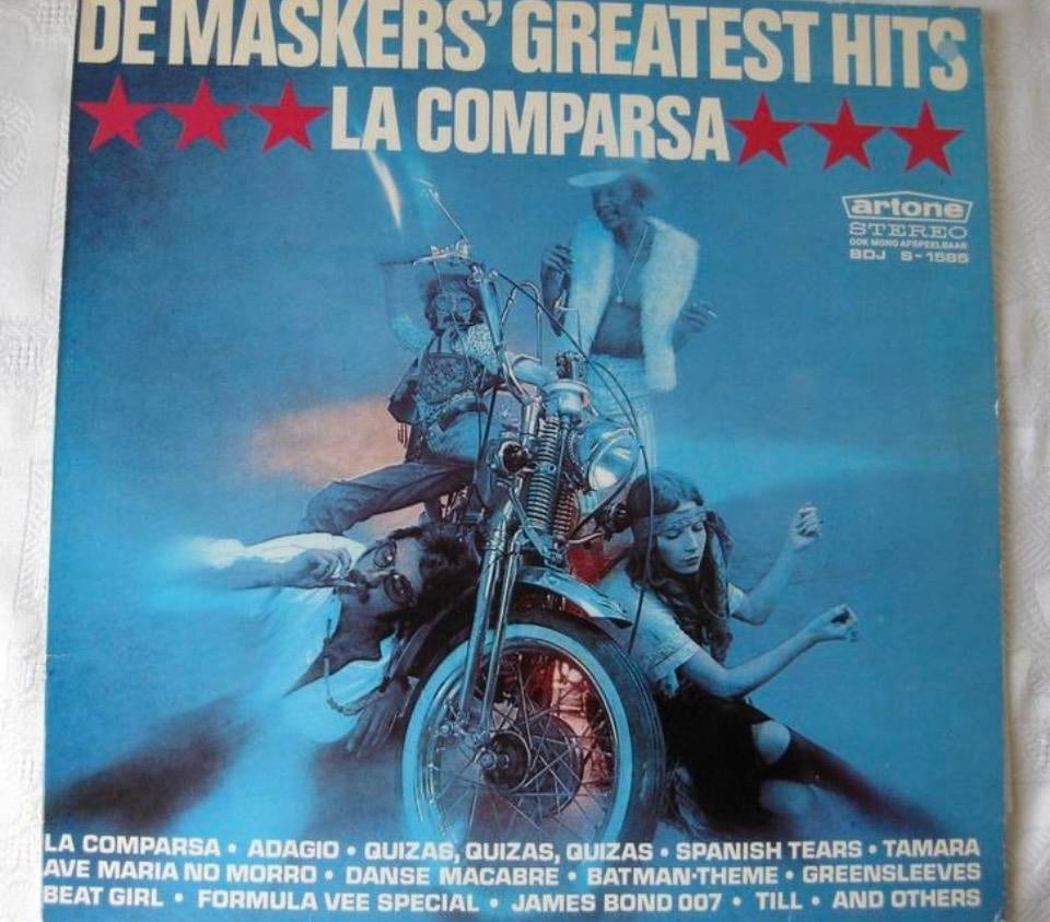 LP De Maskers Greatest Hits La Comparsa 1971., Ophalen of Verzenden, Zo goed als nieuw, 12 inch, Pop