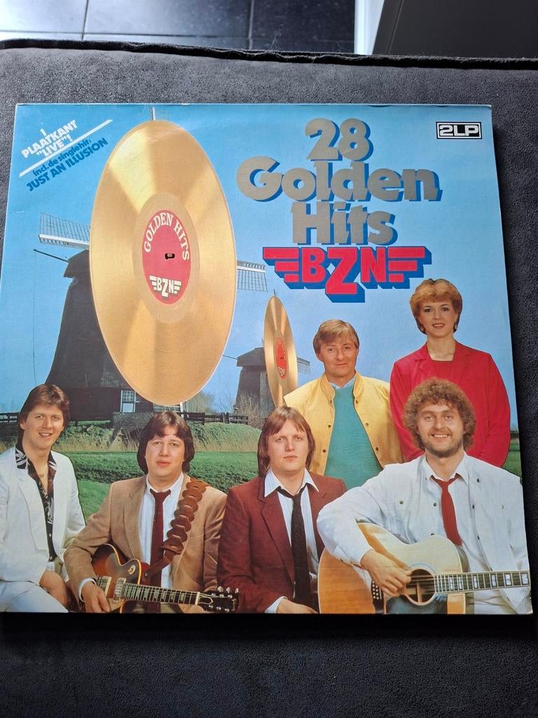 BZN - 28 Golden Hits - Dubbel LP Vinyl, Ophalen of Verzenden, Gebruikt, 12 inch